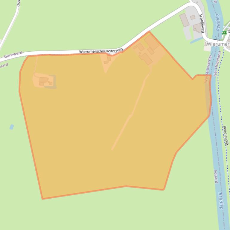 Kaart van postcodegebied 9831TJ.