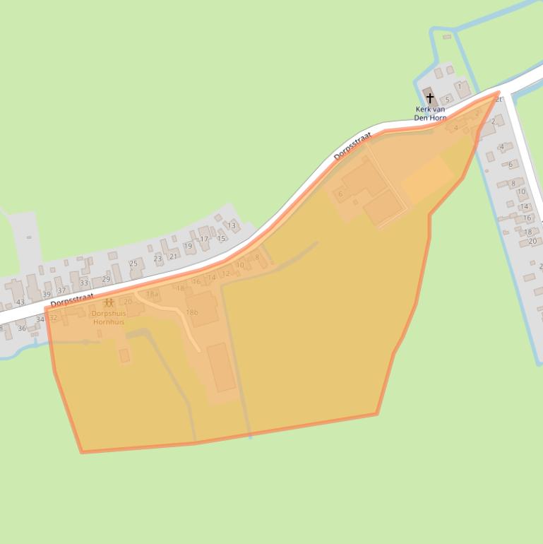 Kaart van postcodegebied 9832PD.