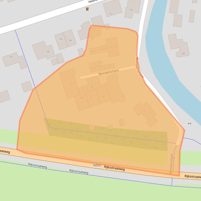 Kaart van postcodegebied 9842PK.