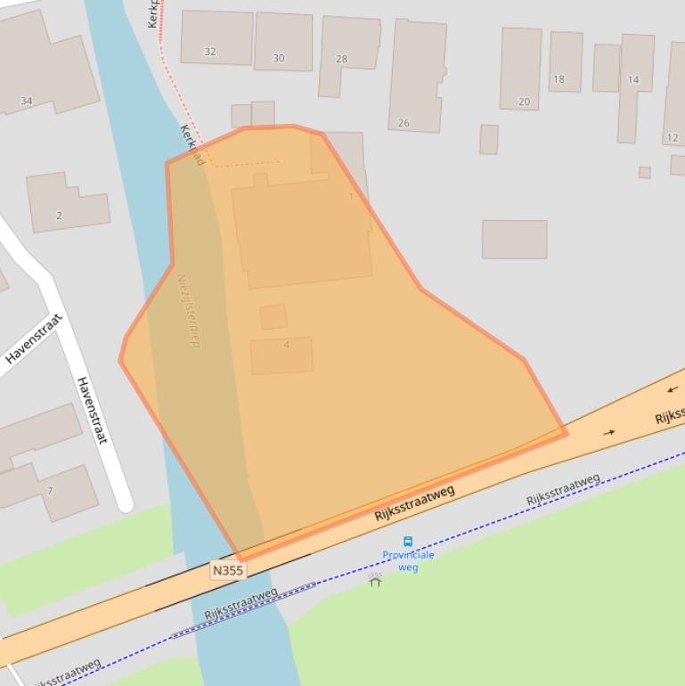 Kaart van postcodegebied 9842PM.