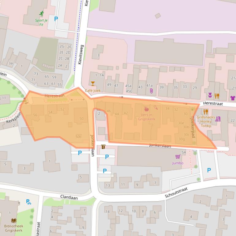 Kaart van postcodegebied 9843AL.