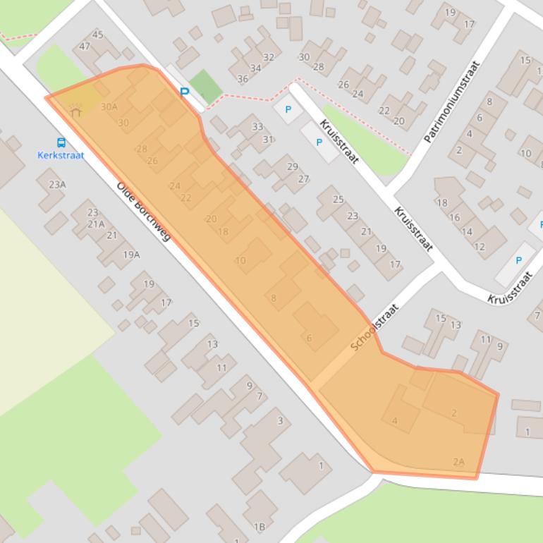 Kaart van postcodegebied 9853PB.