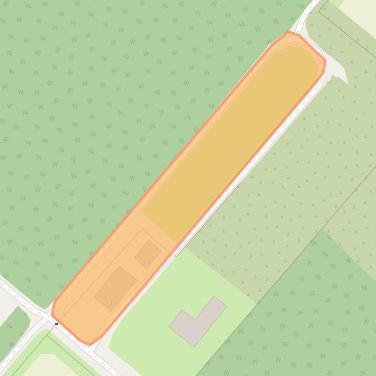 Kaart van postcodegebied 9853TH.