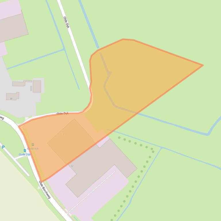 Kaart van postcodegebied 9853TZ.