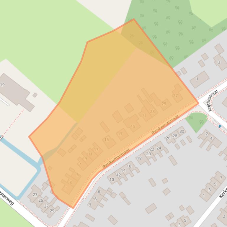 Kaart van postcodegebied 9863PP.