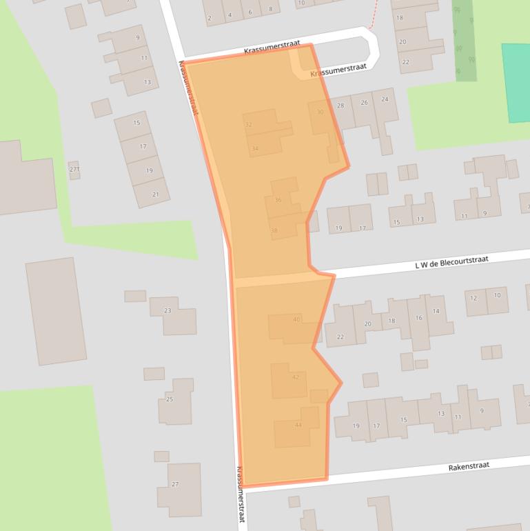 Kaart van postcodegebied 9893PK.