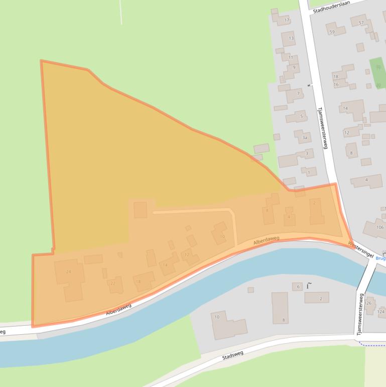 Kaart van postcodegebied 9901HT.