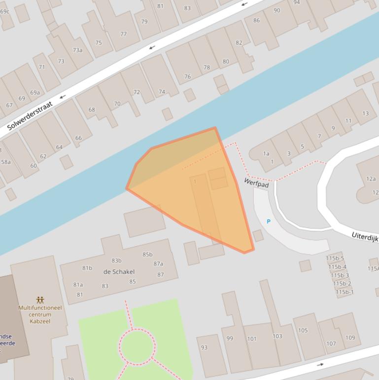 Kaart van postcodegebied 9901JL.