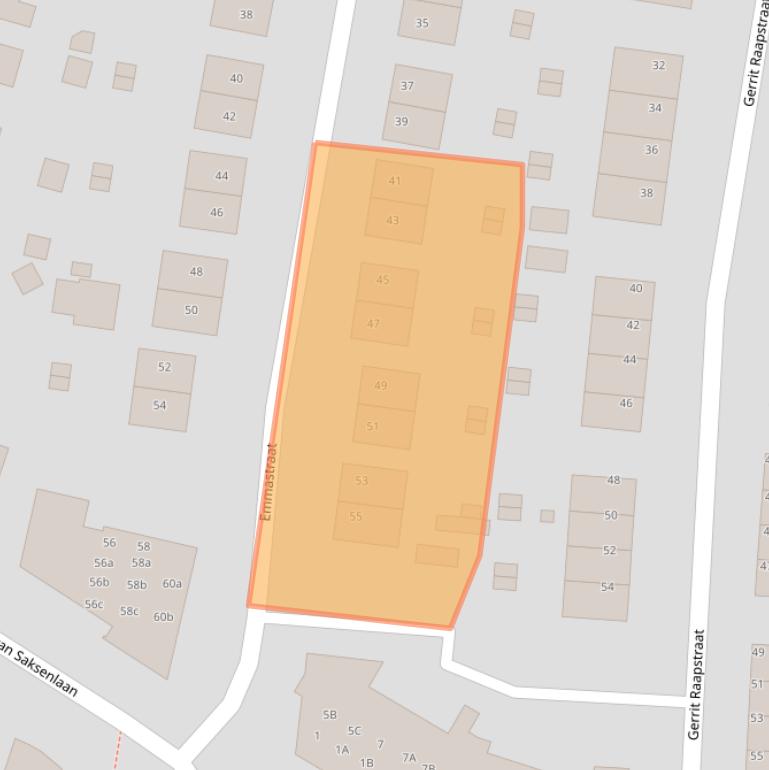 Kaart van postcodegebied 9902CR.