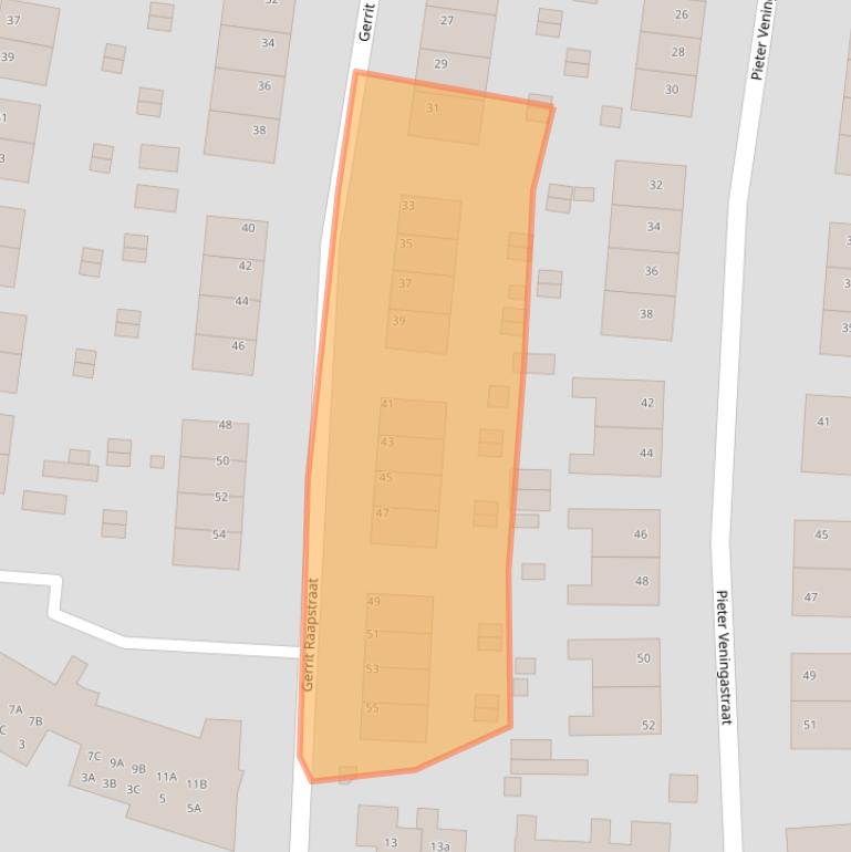 Kaart van postcodegebied 9902EG.