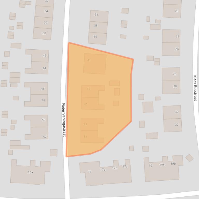 Kaart van postcodegebied 9902EL.