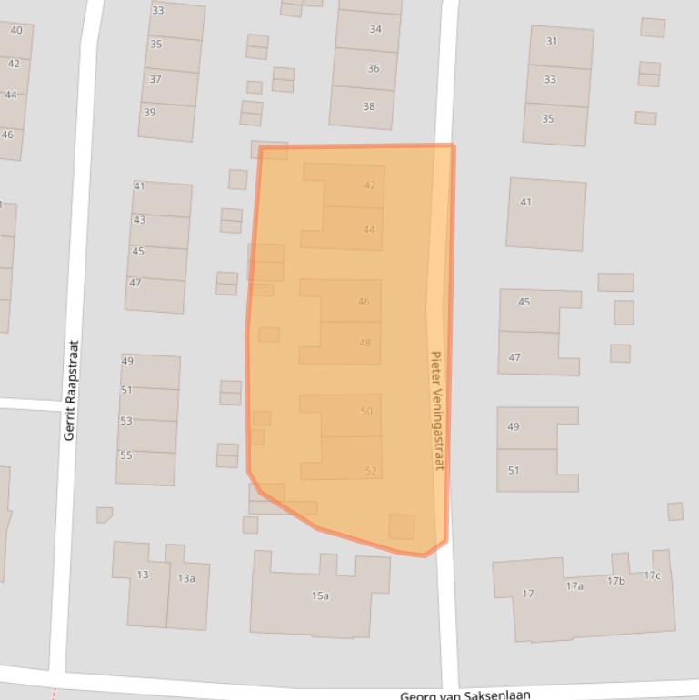 Kaart van postcodegebied 9902EN.