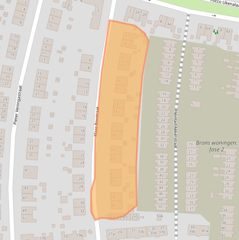 Kaart van postcodegebied 9902EP.