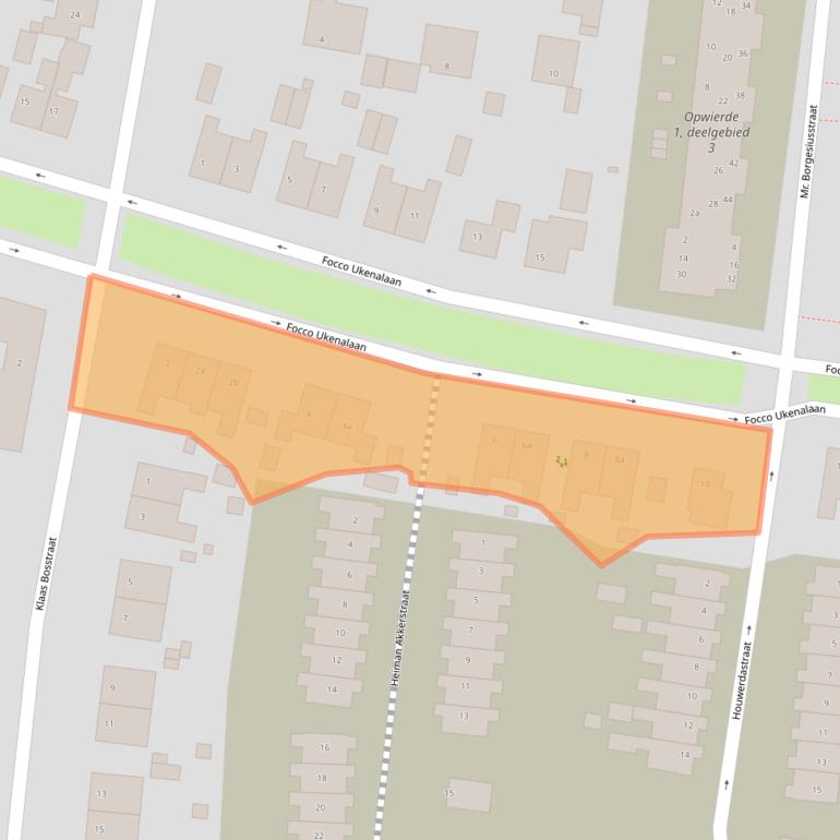 Kaart van postcodegebied 9902GB.