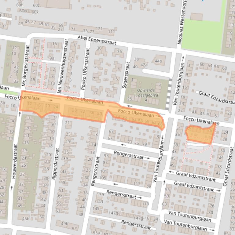 Kaart van postcodegebied 9902GC.