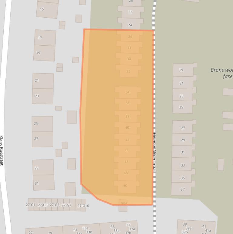 Kaart van postcodegebied 9902GH.