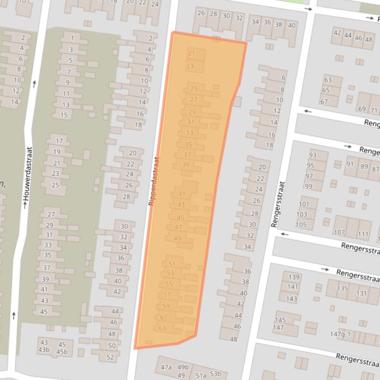 Kaart van postcodegebied 9902GM.