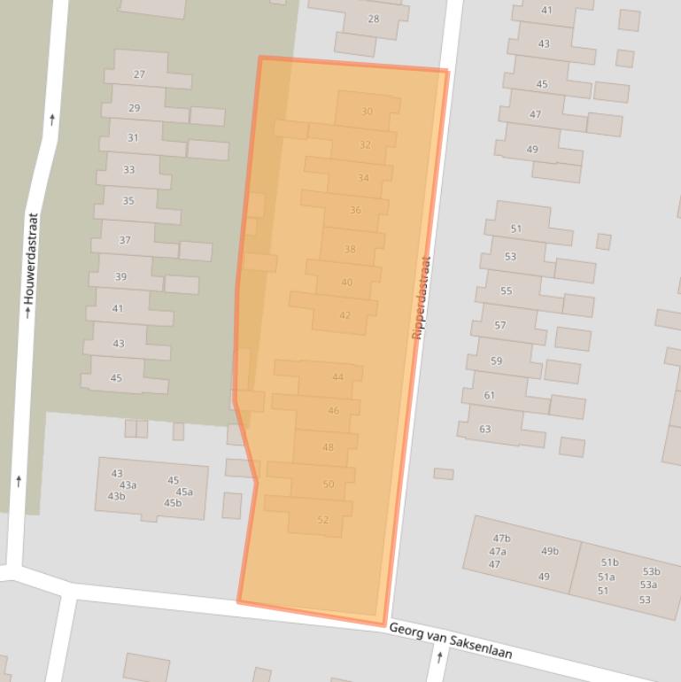 Kaart van postcodegebied 9902GP.