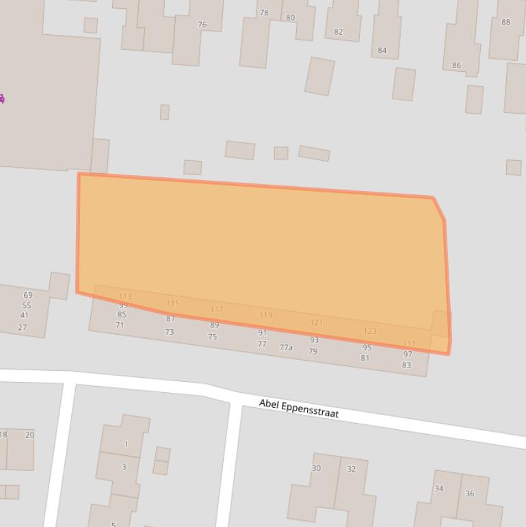 Kaart van postcodegebied 9902HD.