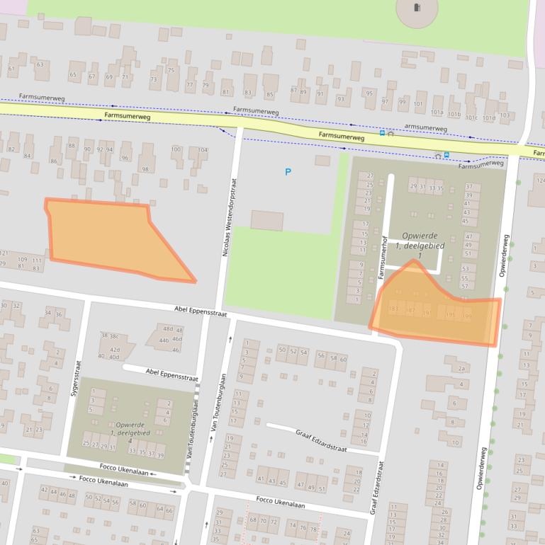 Kaart van postcodegebied 9902HG.