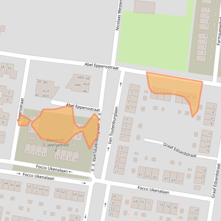 Kaart van postcodegebied 9902HL.