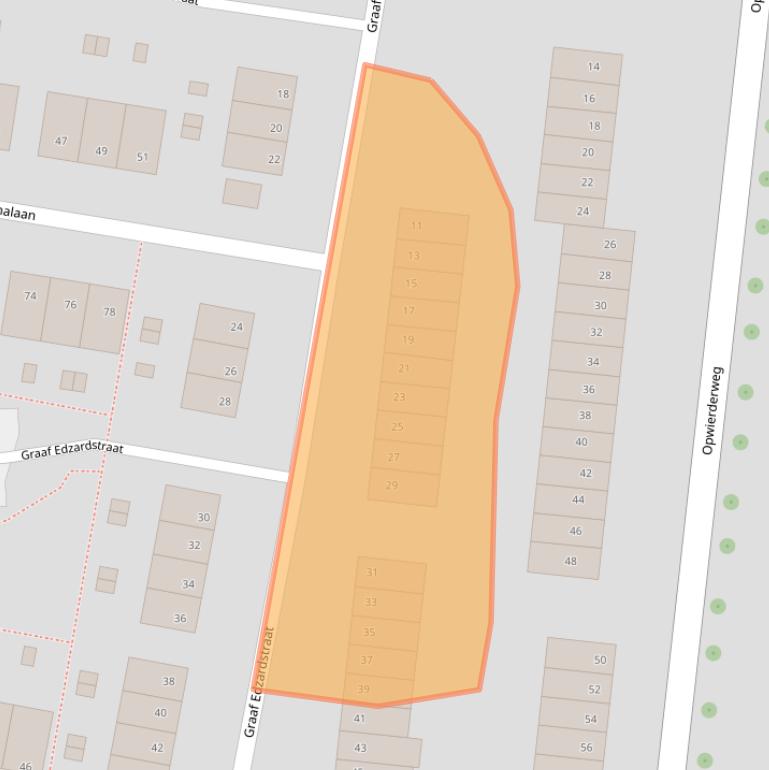 Kaart van postcodegebied 9902HP.