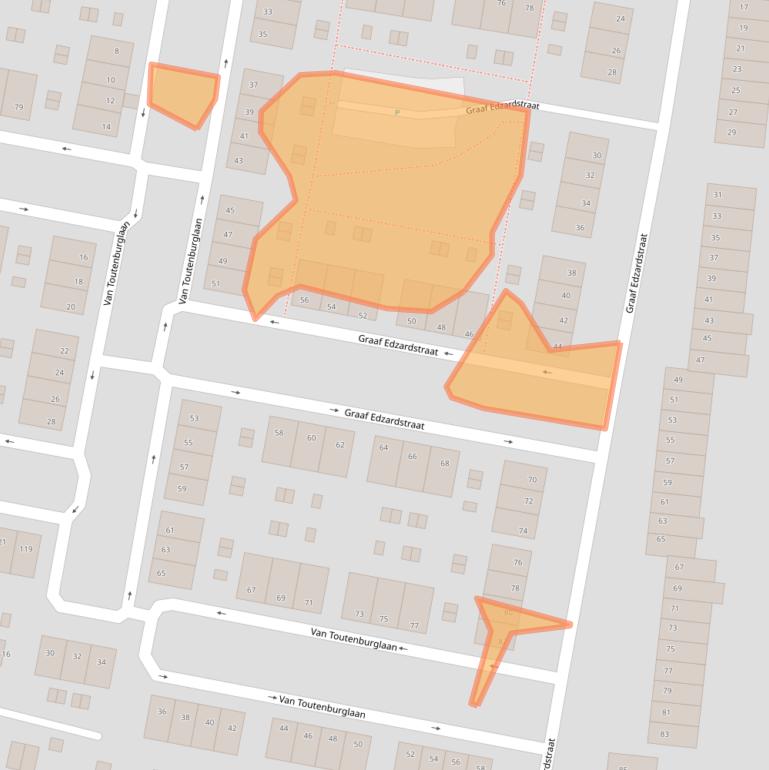 Kaart van postcodegebied 9902HW.