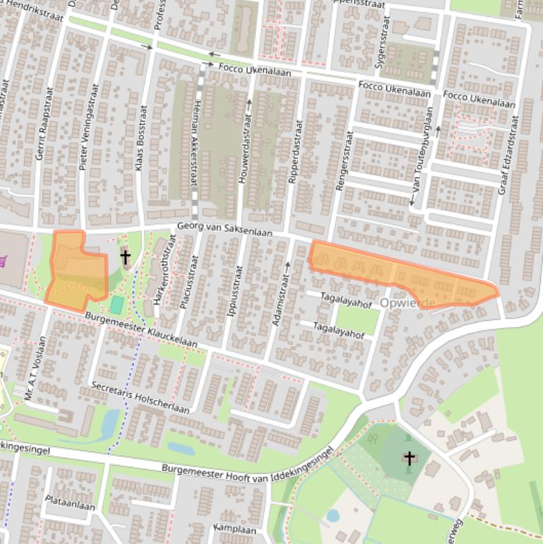 Kaart van postcodegebied 9902JK.