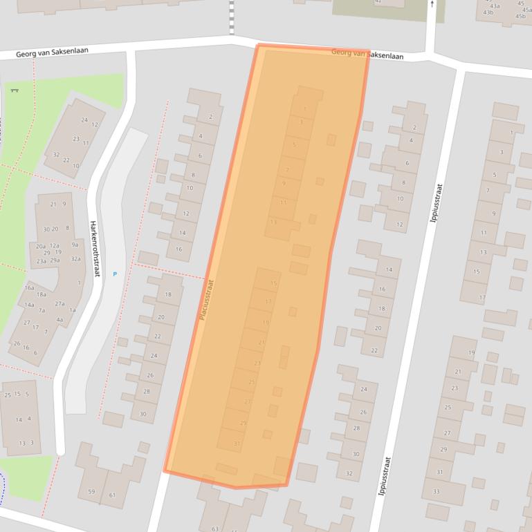 Kaart van postcodegebied 9902JP.