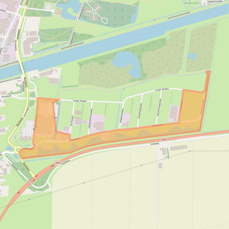 Kaart van postcodegebied 9902SR.