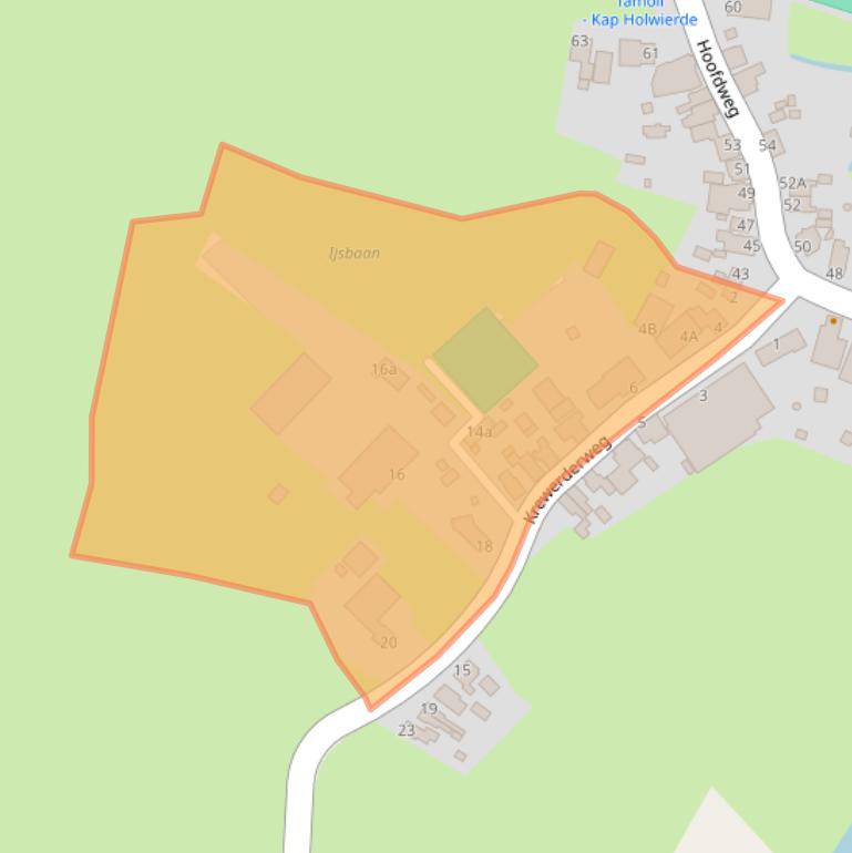 Kaart van postcodegebied 9905PM.