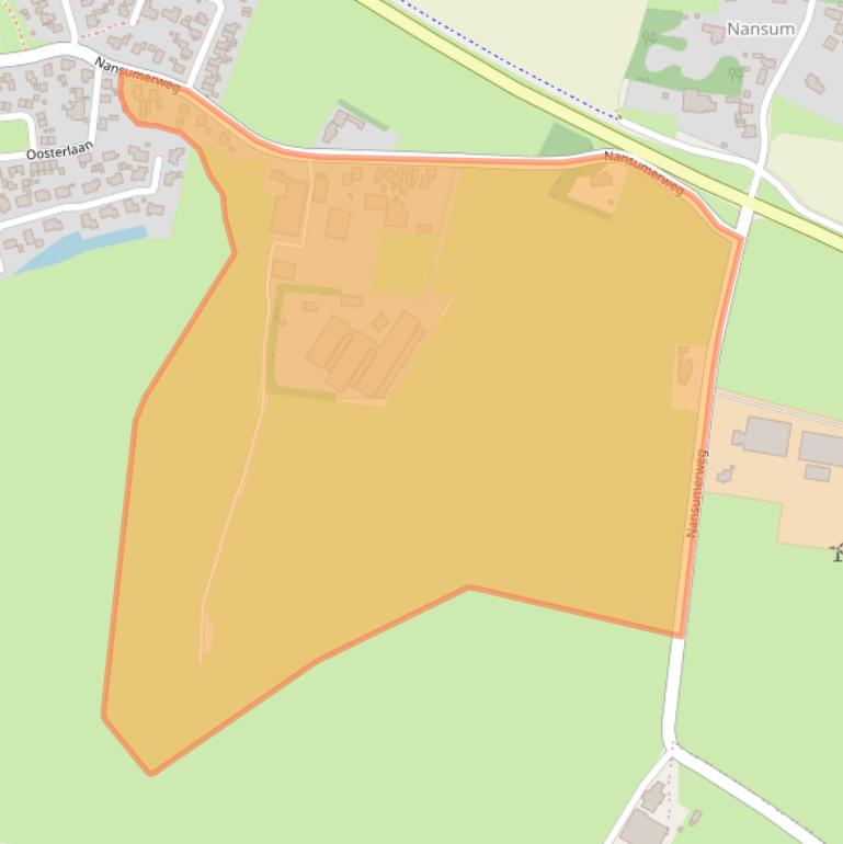 Kaart van postcodegebied 9905RC.