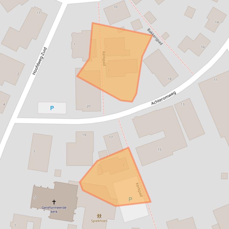 Kaart van postcodegebied 9909AK.