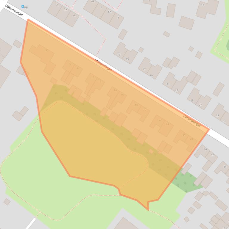 Kaart van postcodegebied 9909AP.