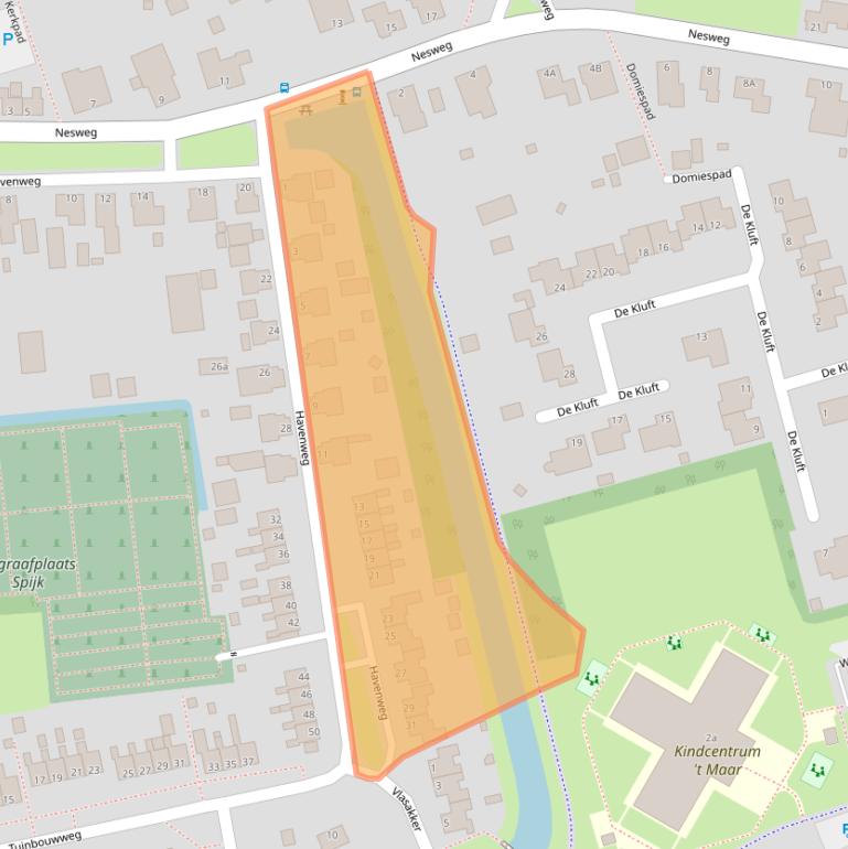 Kaart van postcodegebied 9909AX.