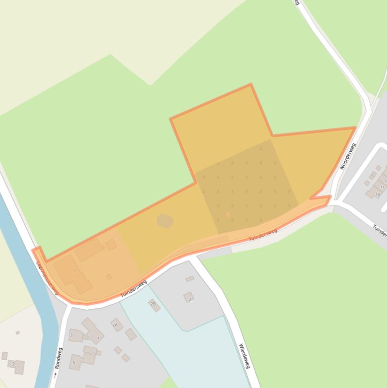 Kaart van postcodegebied 9912TC.