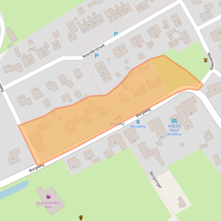 Kaart van postcodegebied 9914PD.