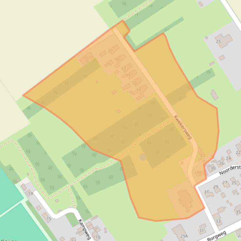 Kaart van postcodegebied 9914PK.