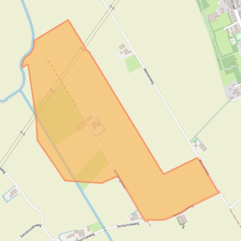 Kaart van postcodegebied 9914TD.