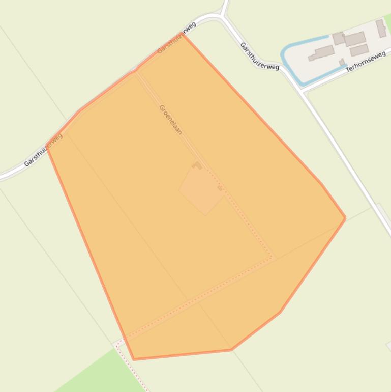 Kaart van postcodegebied 9914TG.