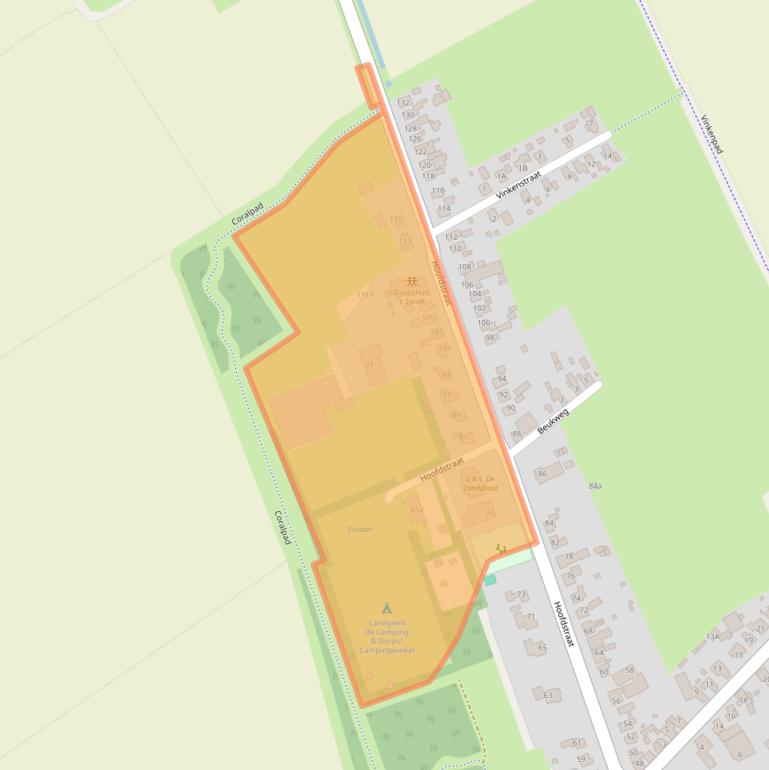 Kaart van postcodegebied 9915PC.
