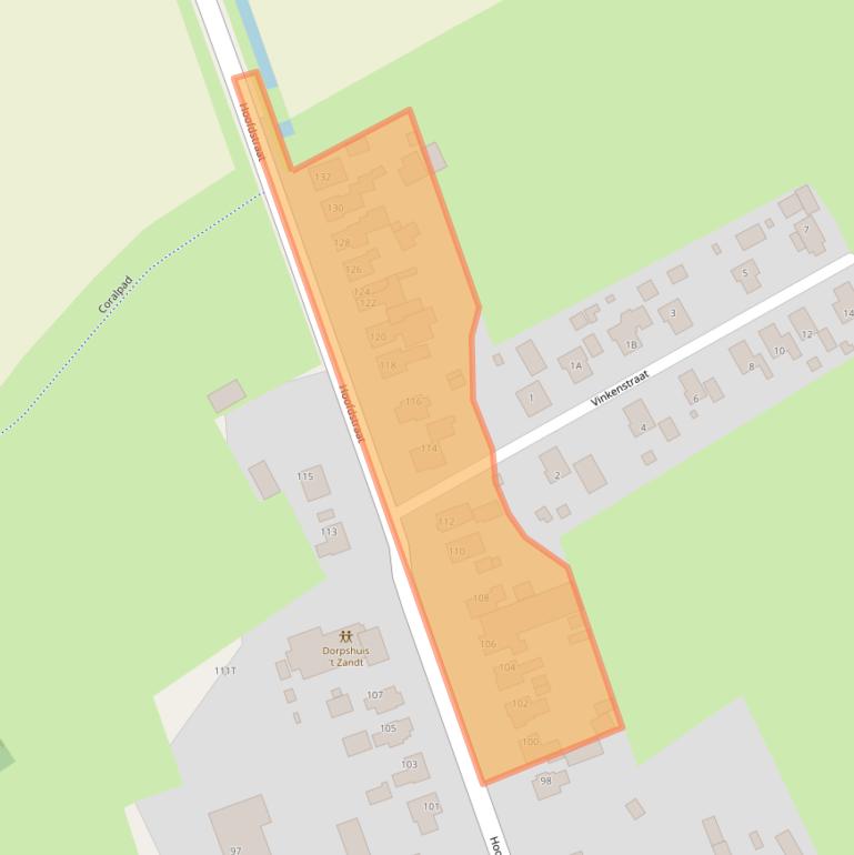 Kaart van postcodegebied 9915PH.