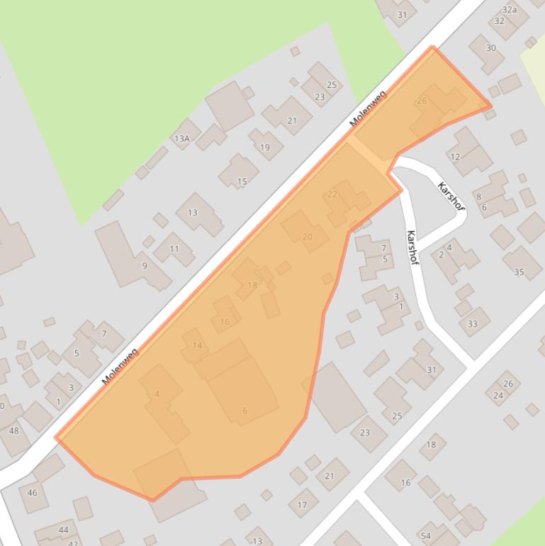 Kaart van postcodegebied 9915PK.