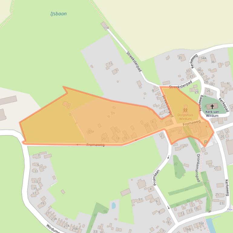 Kaart van postcodegebied 9917PK.