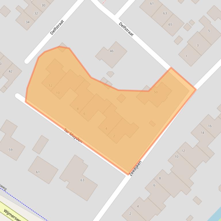 Kaart van postcodegebied 9919BR.