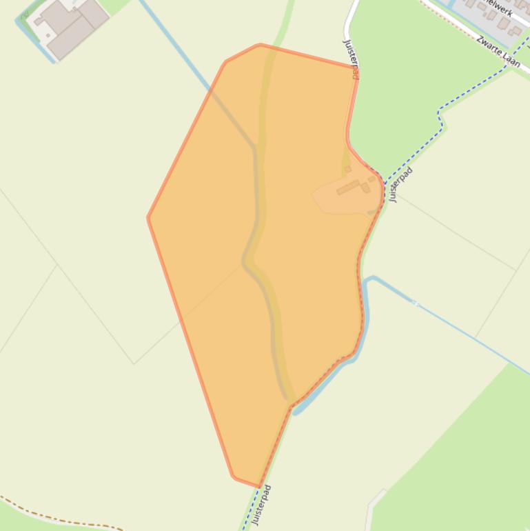 Kaart van postcodegebied 9919TC.