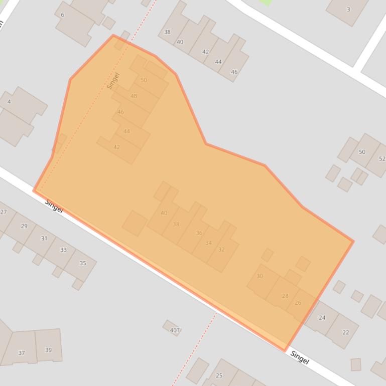 Kaart van postcodegebied 9921RL.