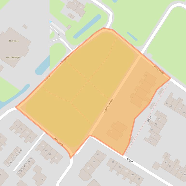 Kaart van postcodegebied 9921RW.