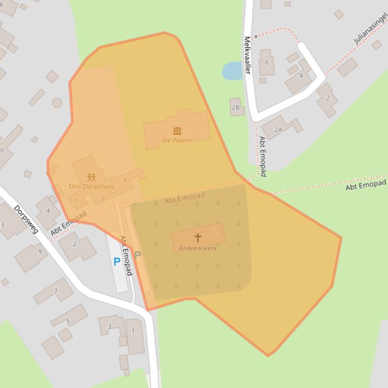 Kaart van postcodegebied 9922PJ.