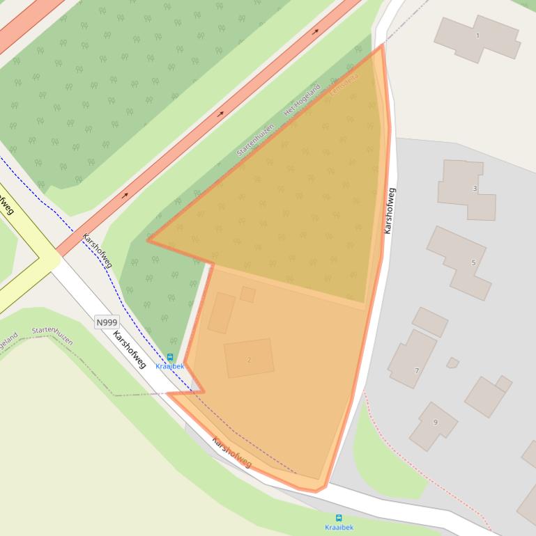 Kaart van postcodegebied 9924TA.